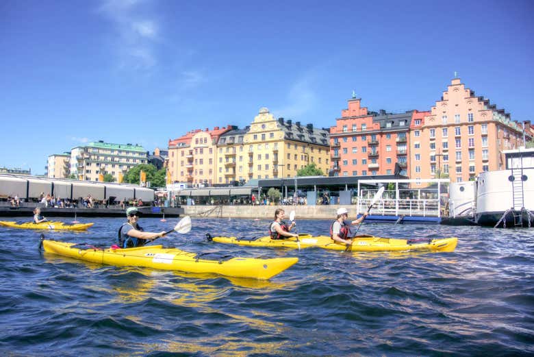 Tour di Stoccolma in kayak